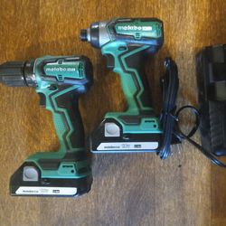 $90 No Less Metabo 18 Volt Subcompact Drill And Impact Driver Kit With Charger