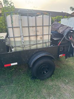 Car wash mobile with all the equipment