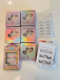 New Large Lot False Eyelashes Dream Deer Fashionuts Mixed Styles 40+ Pairs