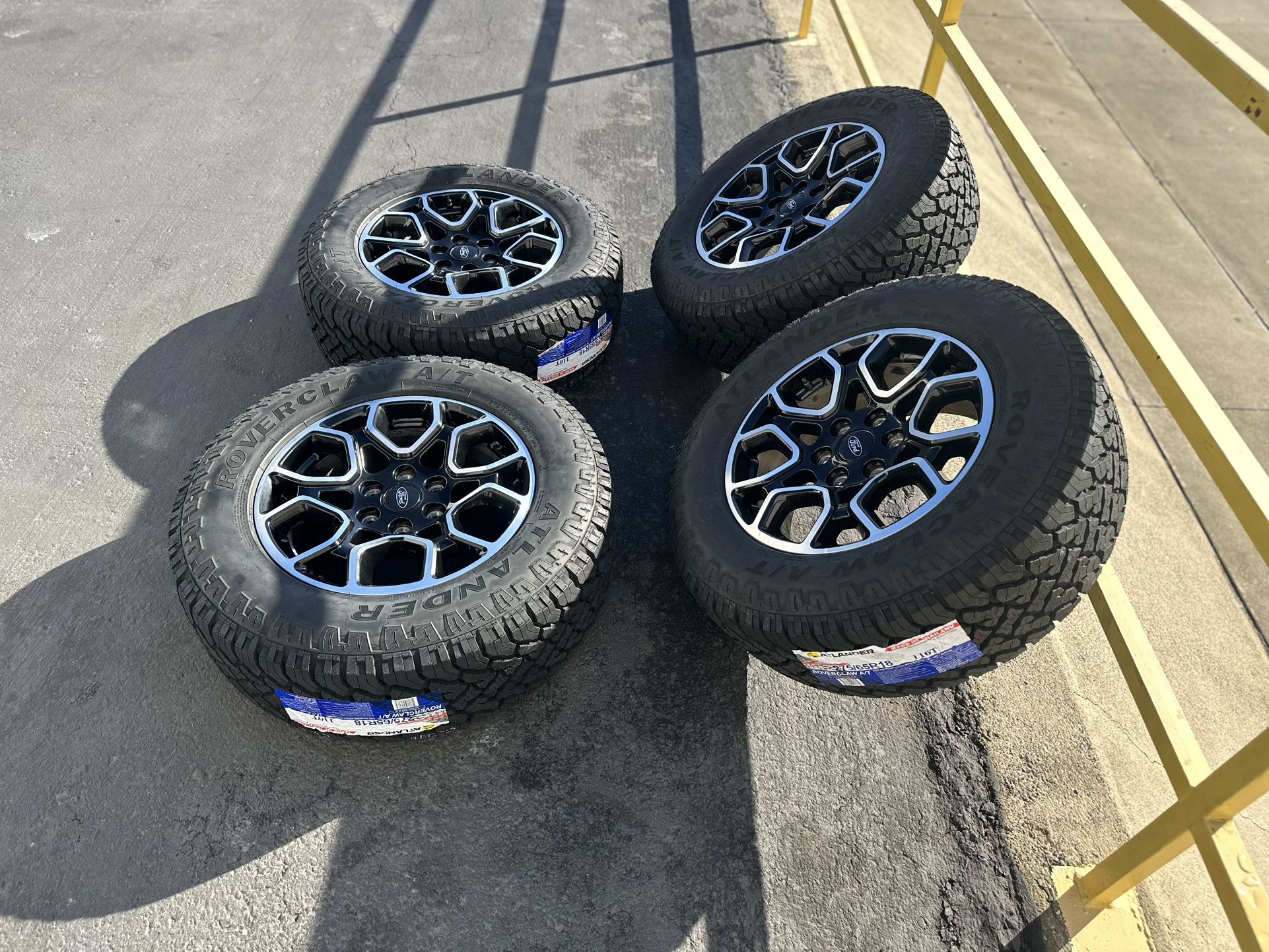 2025 F150 OEM 18” Wheels Rims and NEW 275/65R18 Tires F-150 Expedition Lincoln Navigator