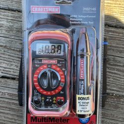 Brand New Craftsman Compact Multimeter Kit