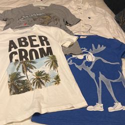 4 Abercrombie & Fitch Boys Size 11/12 T-shirts