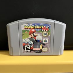Mario Kart 64 for Nintendo 64 video game console system n64 cartridge super Bros brothers cart Racing