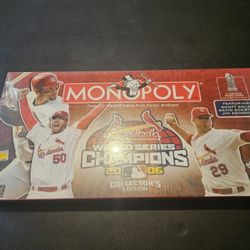 Unopened St Louis Cardinals Monopoly Game 