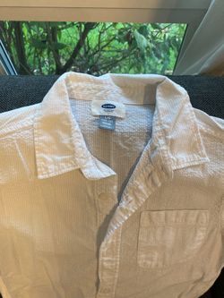 Size 10-12 boys short-sleeve dress shirt