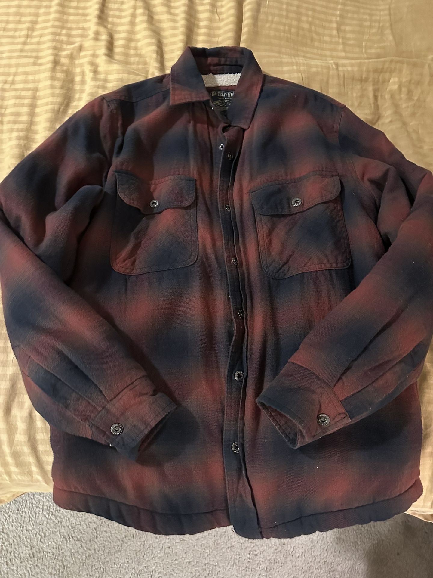 Men’s Flannel Lined Jacket