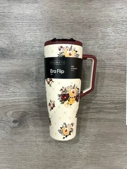 Brumate Eras Flip 40 OZ (Quilted Floral)