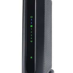 Motorola MG7315 Modem WiFi Router Combo | DOCSIS 3.0 Cable Modem + N450 Single Band Wi-Fi Gigabit Router | 343 Mbps Max Speeds