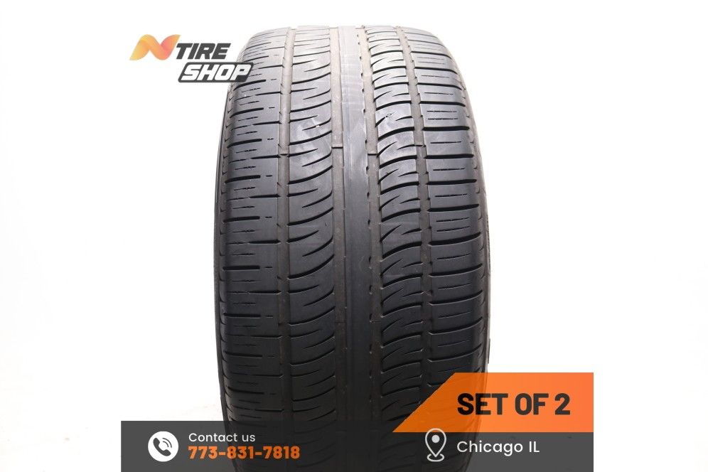 Set of 2 Used 5.5/32 295/40R22 112W Pirelli Scorpion Zero Asimmetrico MO1