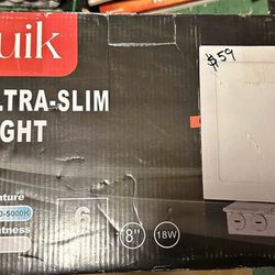 led ultra slim can light