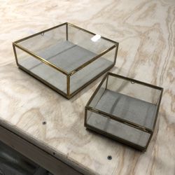 Glass Display Box Set