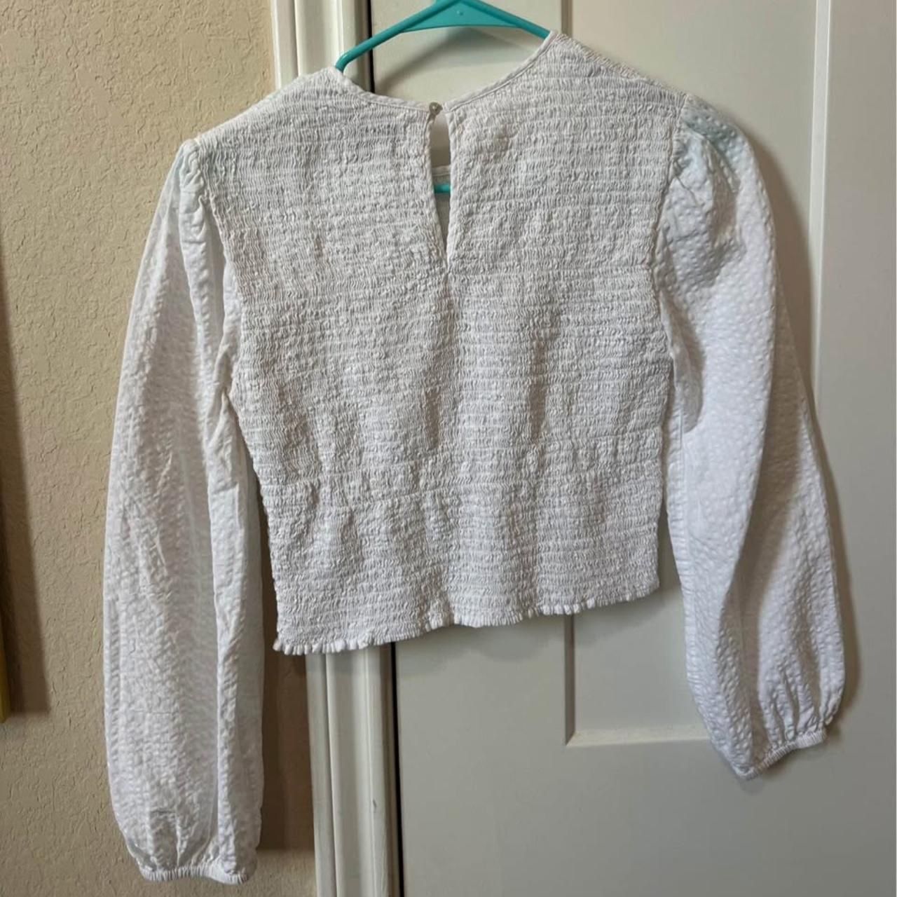 Urban Outfitters Women's White Crop-top(40509)45
