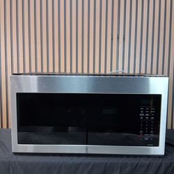 Samsung 1.7 cu ft. Smart Over-the-Range Microwave with Convection and Slim Fry (MC17T8000CS-D-879J)