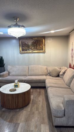 Large L-Shaped Sectional Sofa