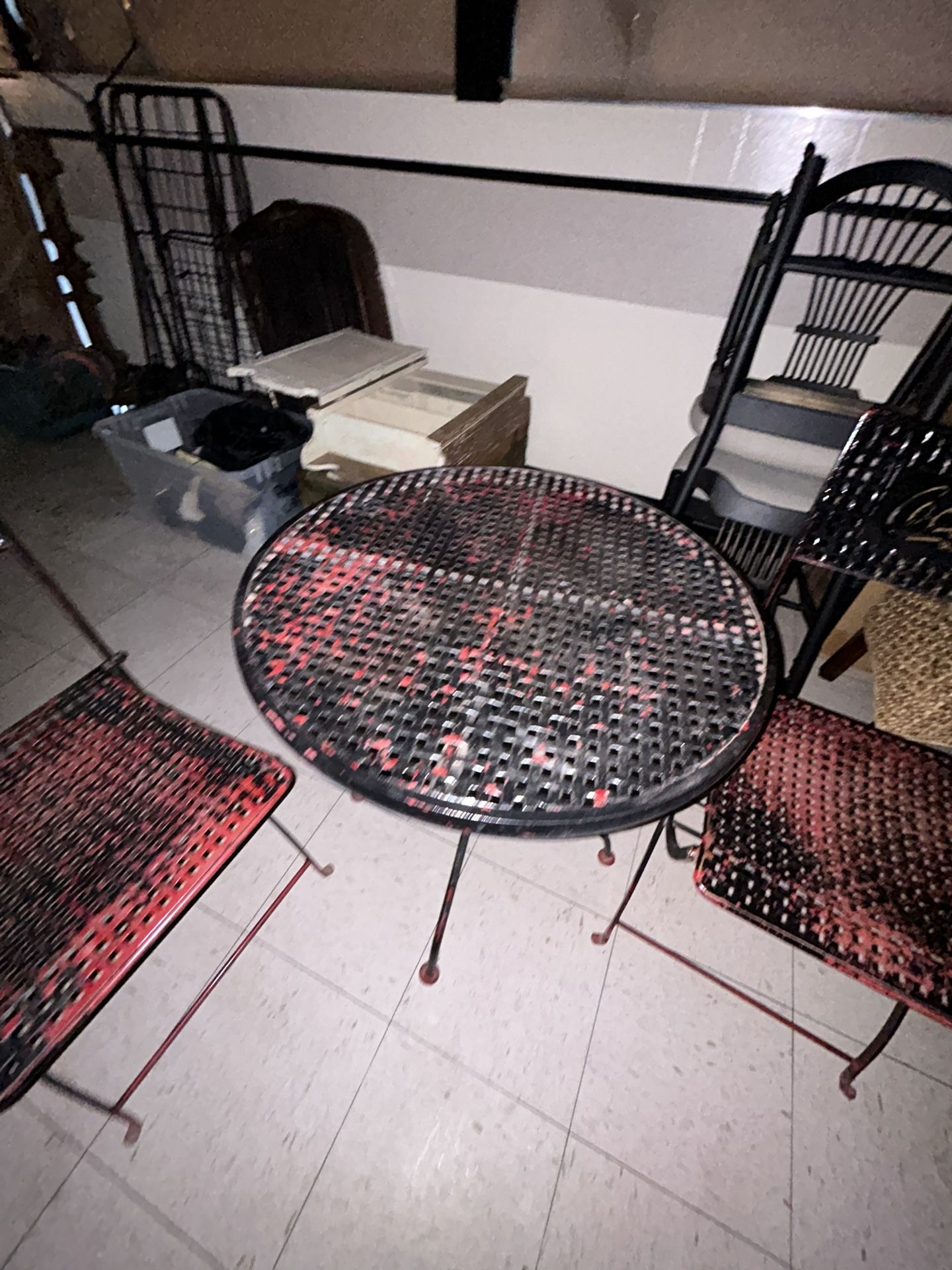 Coca Cola Table And Chairs