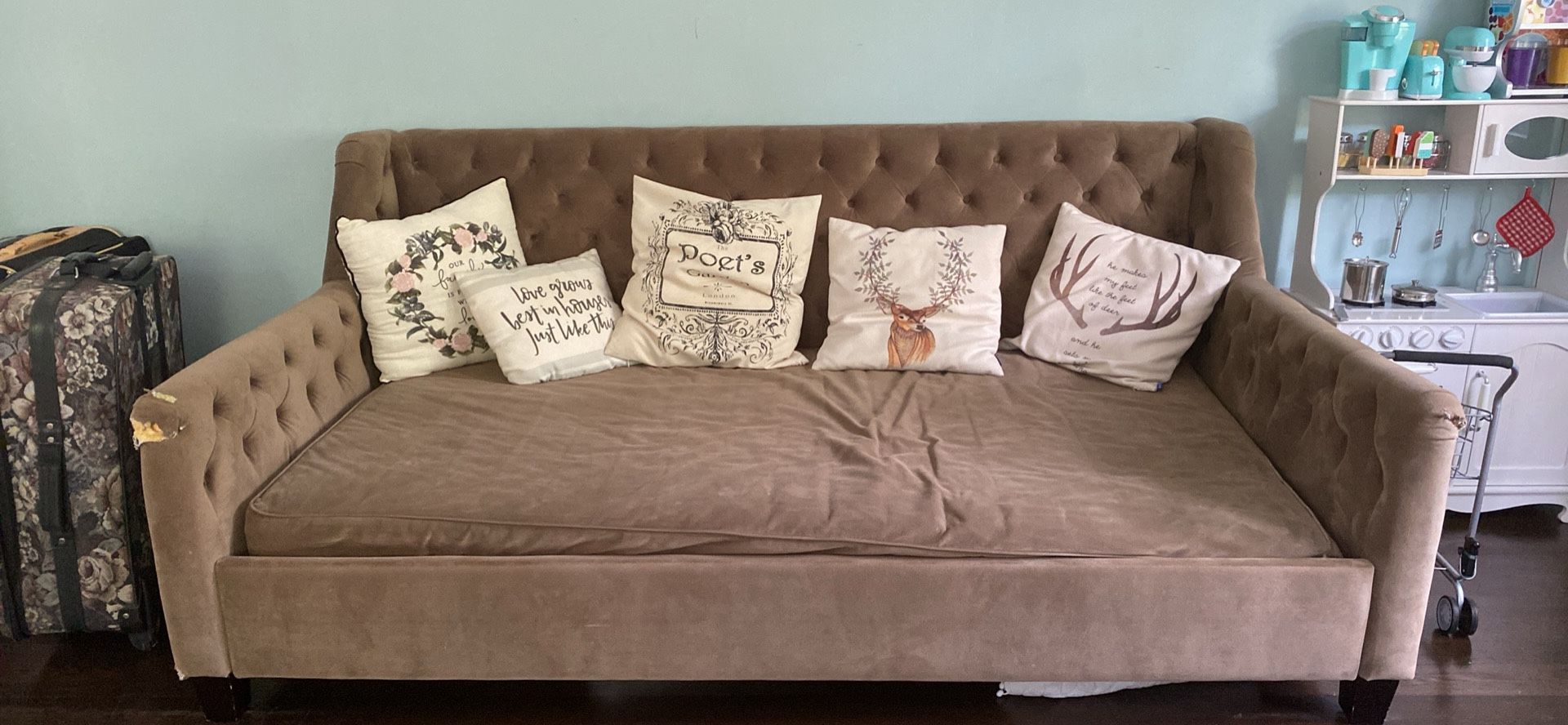 Large Upholstered Sofa