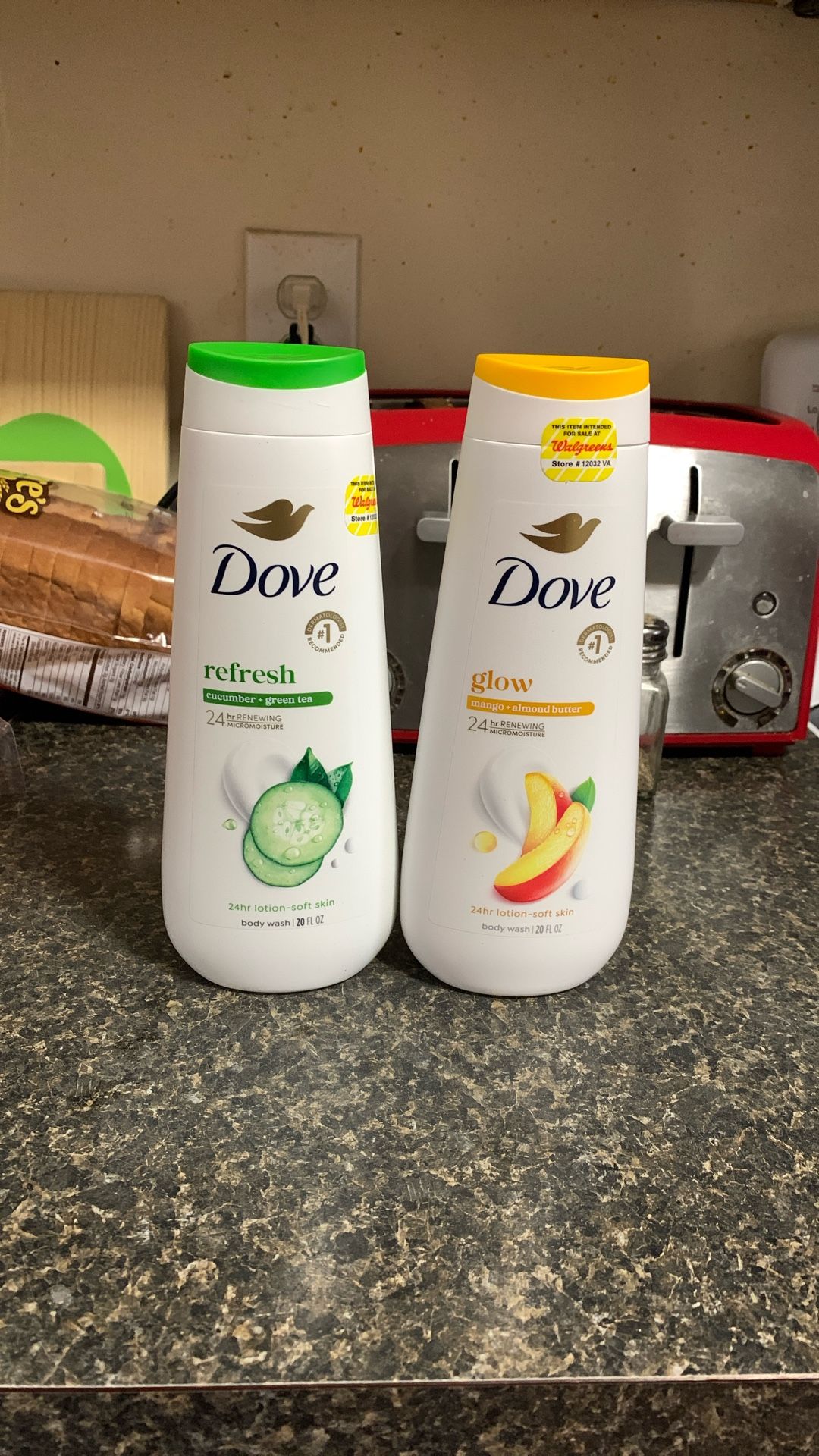 Dove Body Wash Pair-2 Items!($15.94 Value)