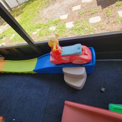 Slide Rollercoaster ride on toy