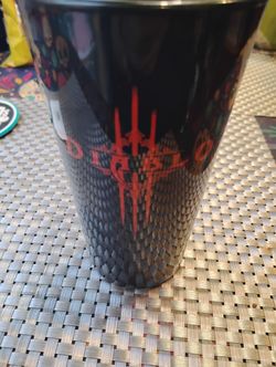 Blizzard Diablo Drinking Glass