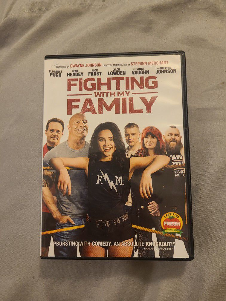 DVD. Fighting With My Family. 