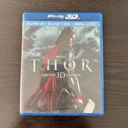 Marvel’s Thor Limited Edition 3D Blu-Ray, Blu-ray & DVD Action Movies