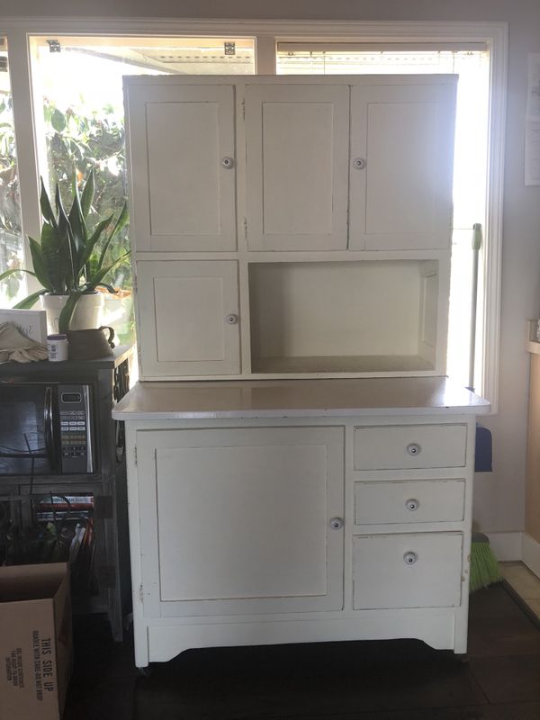 Vintage Hoosier Cabinet Hutch For In Mount Vernon Wa Offerup