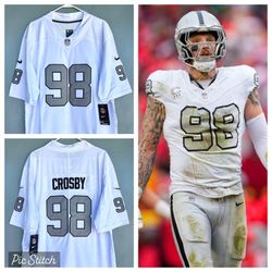 Raiders Crosby Jersey Size L XL XXL 