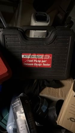 fuel pump vacuum gauge tester