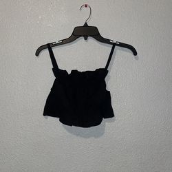 Black Crop Top 