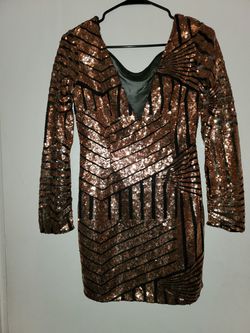 Black & Gold dress