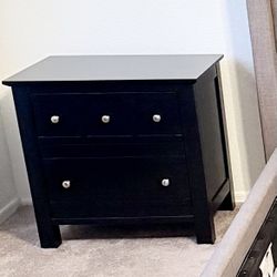 Nightstand- Black 