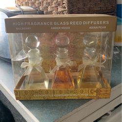 Glass Fragrance Reed Diffuser