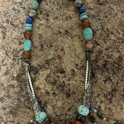 Turquoise Vintage  Necklace 