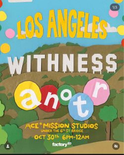 Selling 1 LA 10/30 ANOTR Ticket