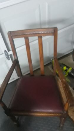 Beautiful antique wooden chair
