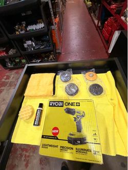 Headlight Restoration/ Drill Combo Kit