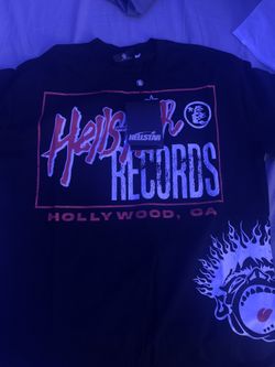 Hellstar Records Shirt (Black) Size: Medium