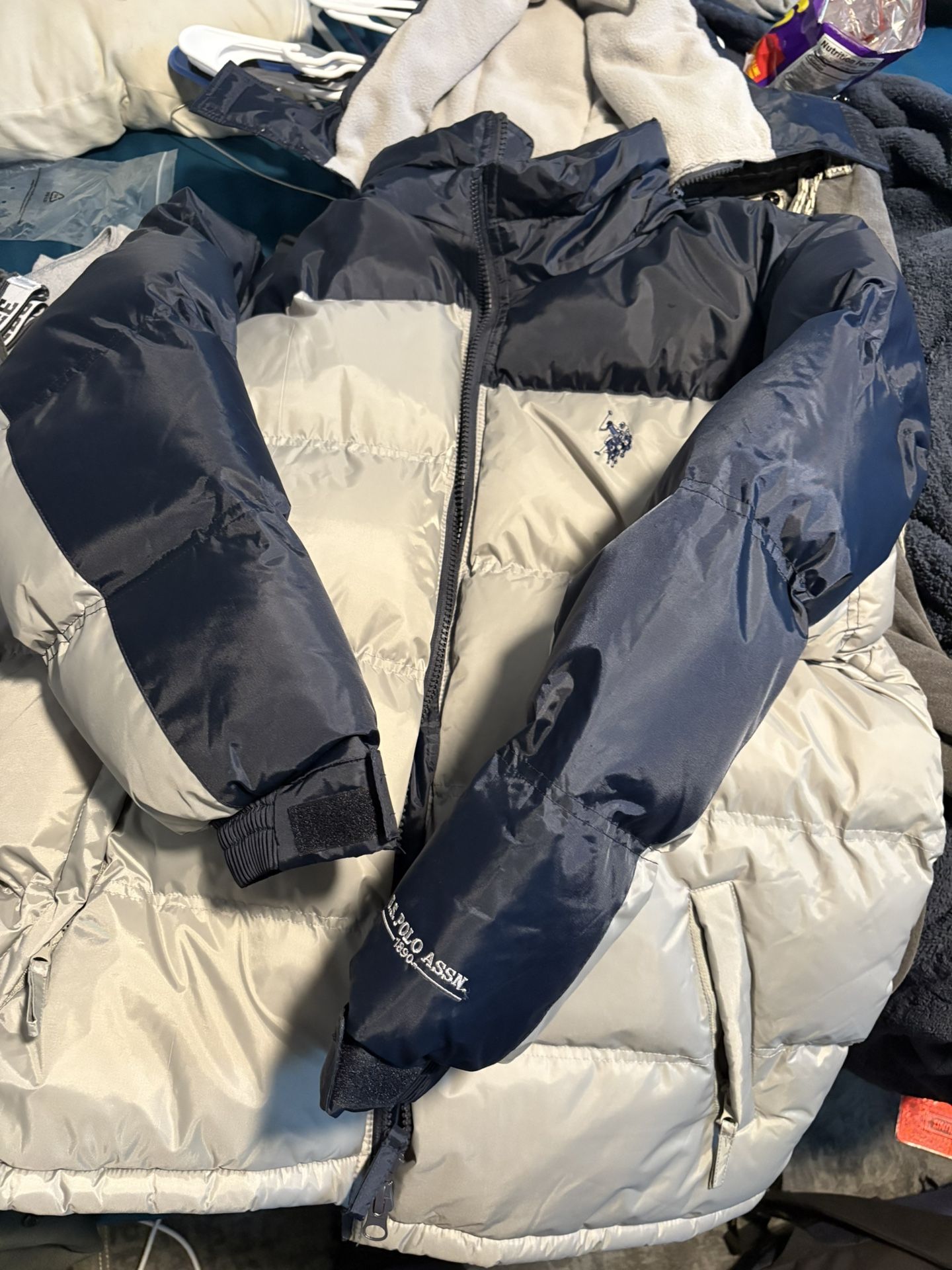 Large polo assassin puffer jacket