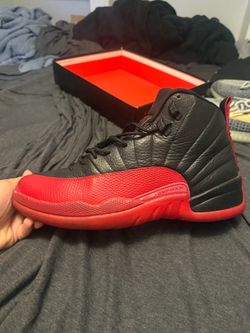 Size 12 2016 flu games and size 12 Yeezy boost 350 v2 ash blue