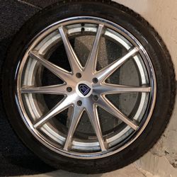 Rohana 22’ rims 95% tread