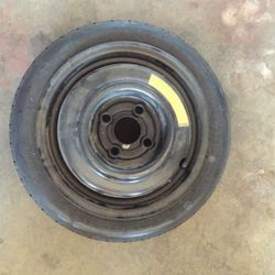 Donut spare tires 4 lugs