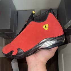 Jordan Retro 14 Ferrari (2025) - Size 7.5 - Brand New