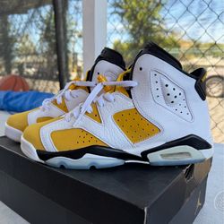 Jordan 6 yellow ochre