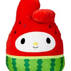 Squishmallows x Sanrio My Melody Watermelon Stuffed Plush Doll X-Large 20" Used