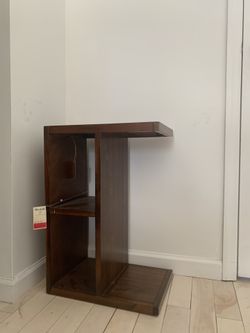 Wood End Table