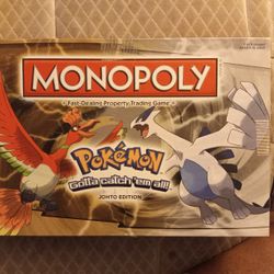 Monopoly Pokemon By Johto Edition 2016 Version Used 
