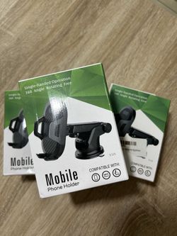 360° Rotating Car Phone Holder – Suction Mount