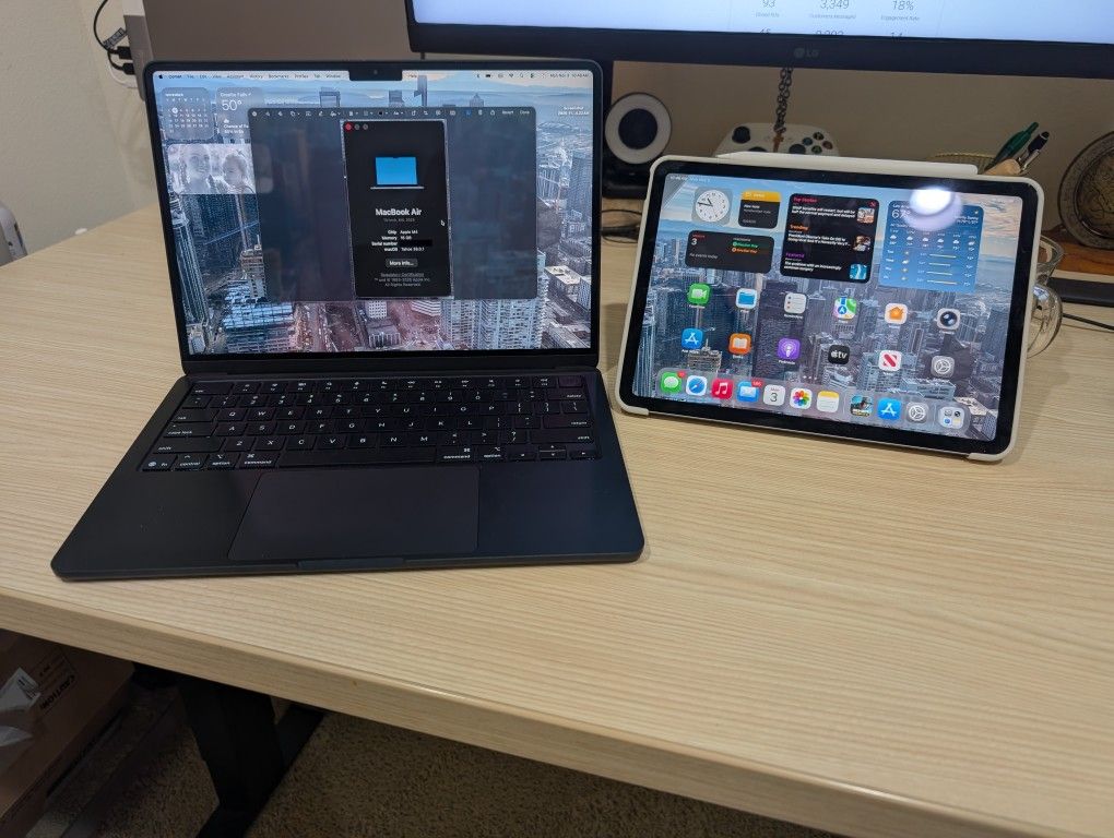 M4 MacBook Air + iPad Air