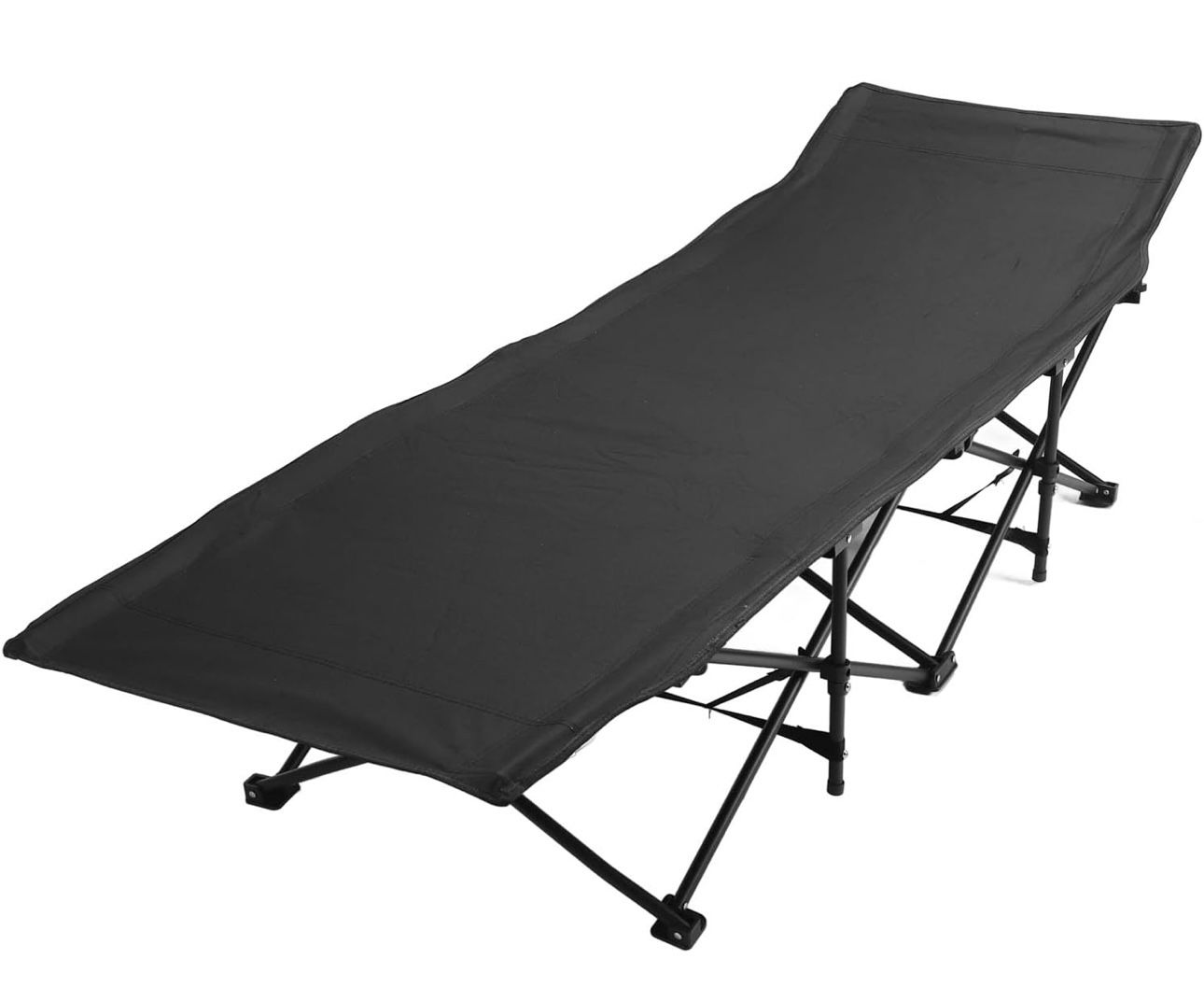 Reclining Camping Chair Folding Beach Chair Collapsible Recliner for Outdoor Use Office Camping Chaise Lounger