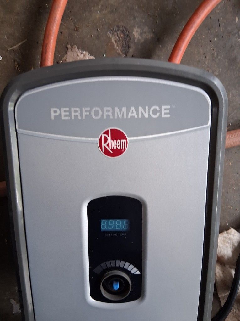 Rheem Tankless Water Heater Retex-13